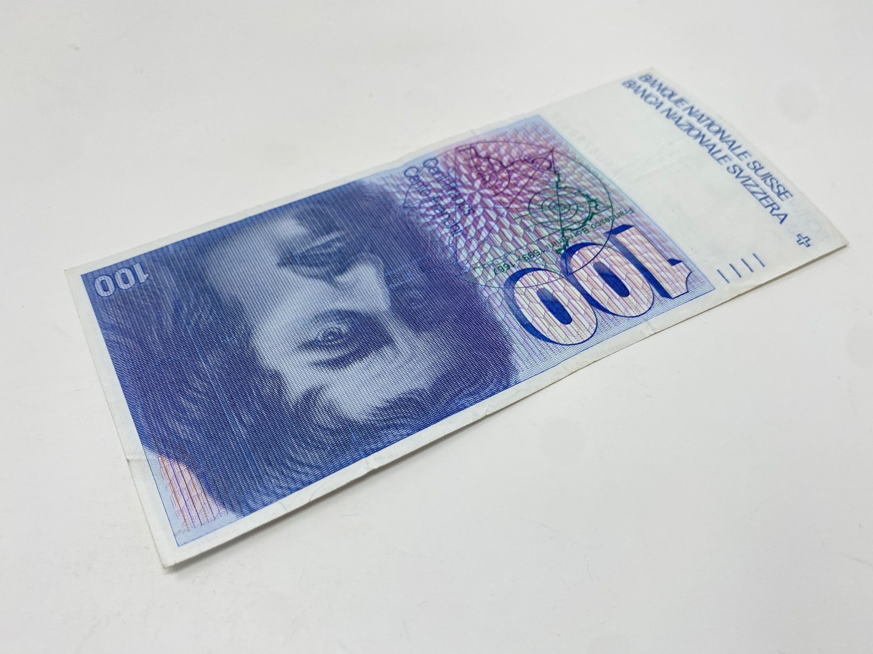 Banconote: 100 CHF Note - Francesco Borromini - Schweizer Banknote! – Usato da Ballwil venduto da ClassicGallery 2