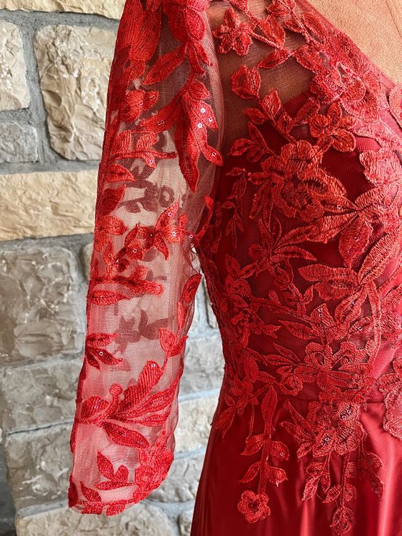 Vestiti: Festliches Kleid , Brautjungfern Hochzeitskleid mit Clutch – Nuovo (secondo la descrizione) da Aarau venduto da PPhof96 3