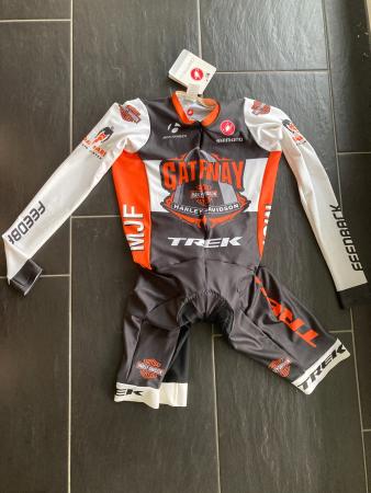 Zeitfahranzug Speedsuit Skinsuit Harley Davidson Trek