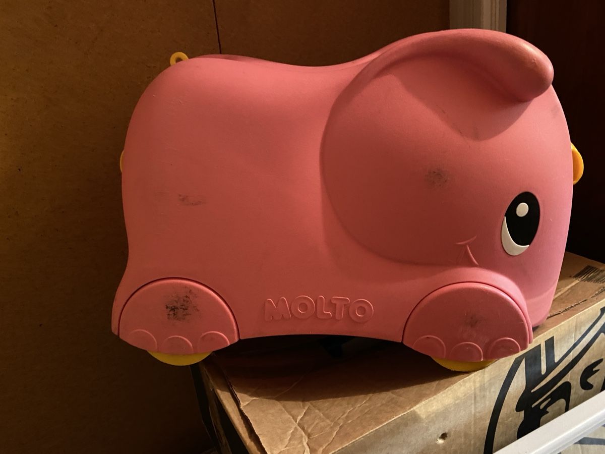Molto Valigie: Pink Elephant Ride-On Suitcase Molto  – Usato da Küsnacht ZH venduto da ngad93 1