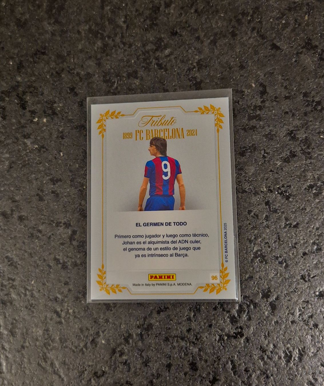 Topps Carte collezionabili: Cruyff - Barcelona - Panini – Nuovo (secondo la descrizione) da Burg AG venduto da Danoe 1