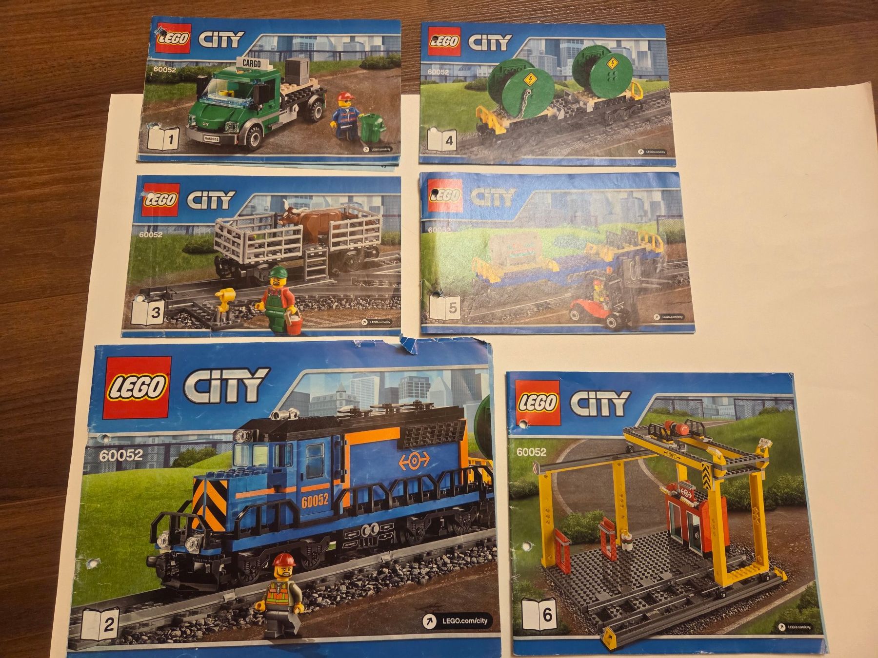 Lego Kit di costruzioni: Lego City Güterzug 60052 – Usato da Wattwil venduto da manupf 1