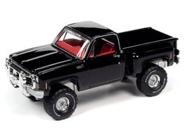 Chevrolet Custom Deluxe Stepside Pick Up 1980 Midnight Black