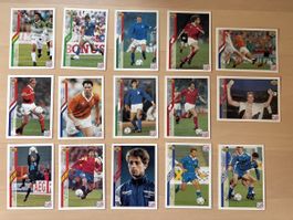 15 Sammelkarten WorldCup USA94 (McDonald‘s Sammelbuch)