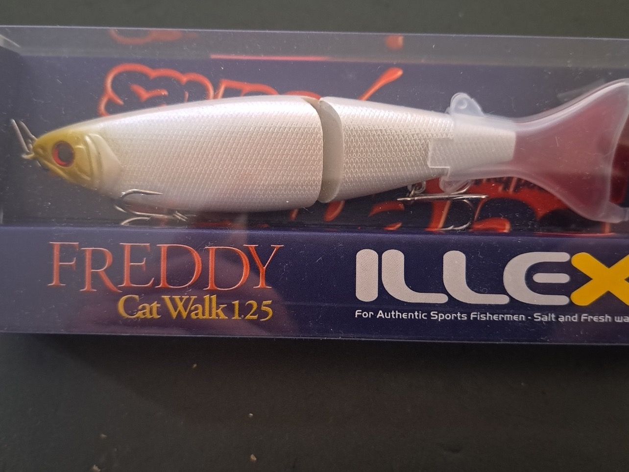 Esche: Illex Freddy Cat Walk 125 mm Bone – Nuovo e nell'imballaggio originale da Fribourg venduto da versus702