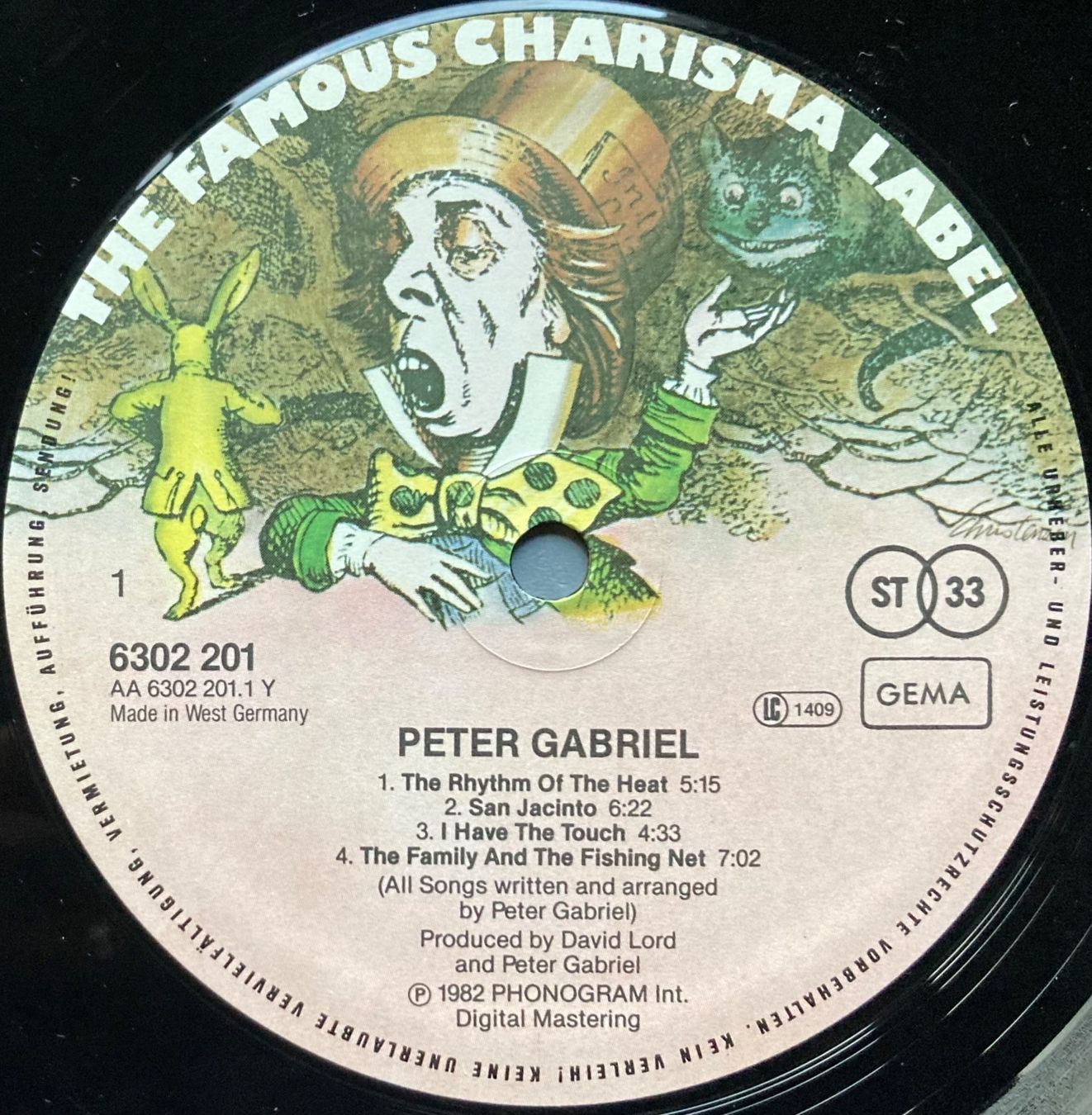 Dischi in vinile: GENESIS / PETER GABRIEL - PETER GABRIEL – Usato da Poliez-Pittet venduto da Newtown-Records 3