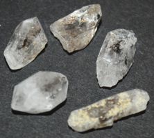 Edelstein Set L-8188 – 5 Herkimer Diamant 21.15 Karat