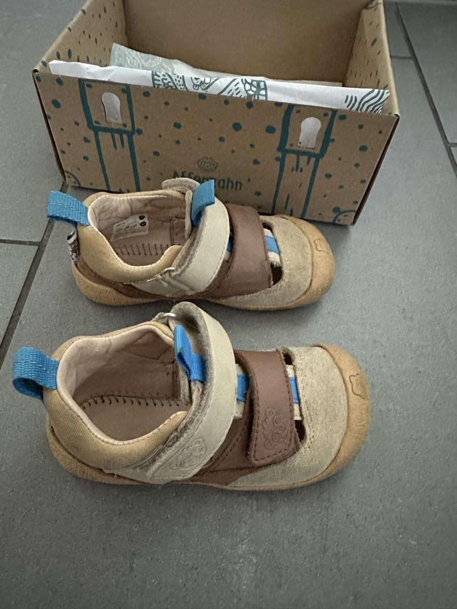 Affenzahn Scarpe per ragazzi: Affenzahn Sandale Grösse 22 beige  – Usato da Zürich venduto da Rania68 1