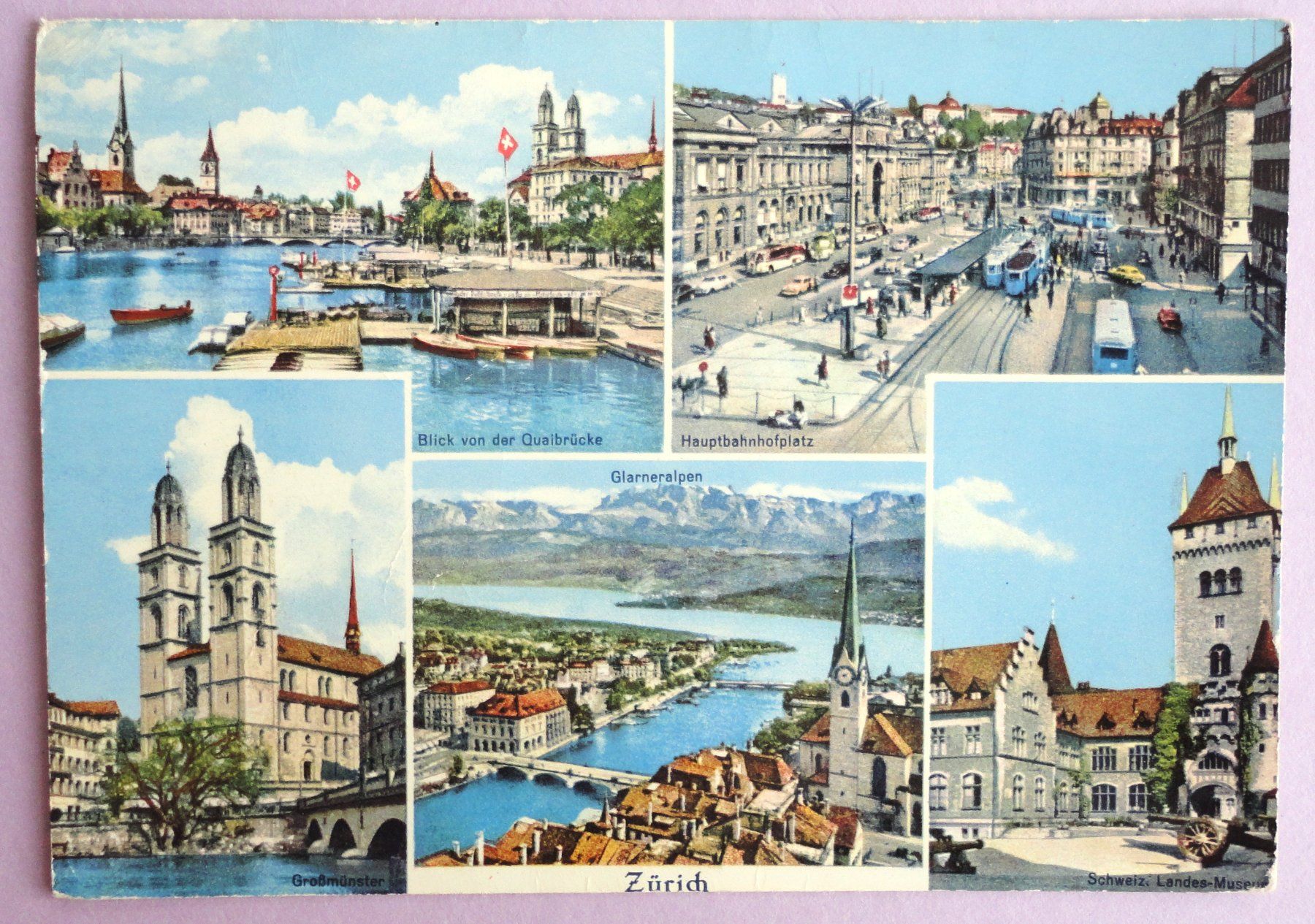 Cartes postales: Zürich – D'occasion à Fétigny par Billy2miny