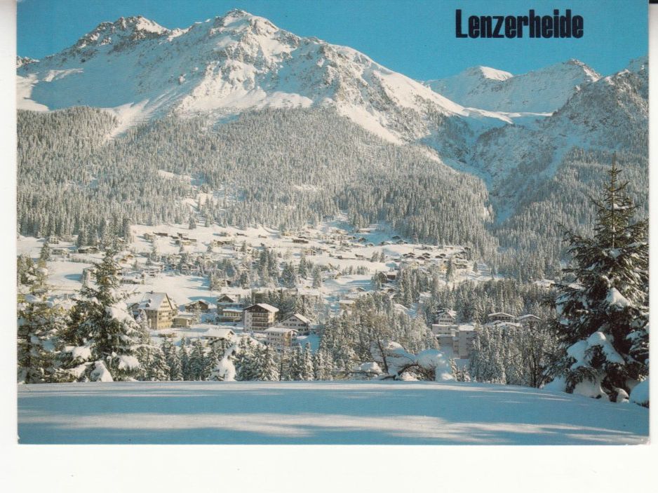 Ansichtskarten: Lenzerheide 1987 – Gebraucht aus Bürglen TG von StampGraf