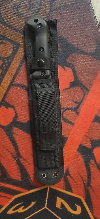 Coltellini militari: KA-BAR Becker BK7 Outdoormesser mit Scheide – Usato da Dettighofen venduto da LucasP. 2
