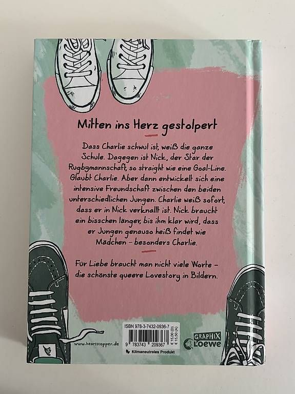 Comics: Heartstopper Band 1 – Neu und originalverpackt aus Zürich von andrea.schmidvogel 1