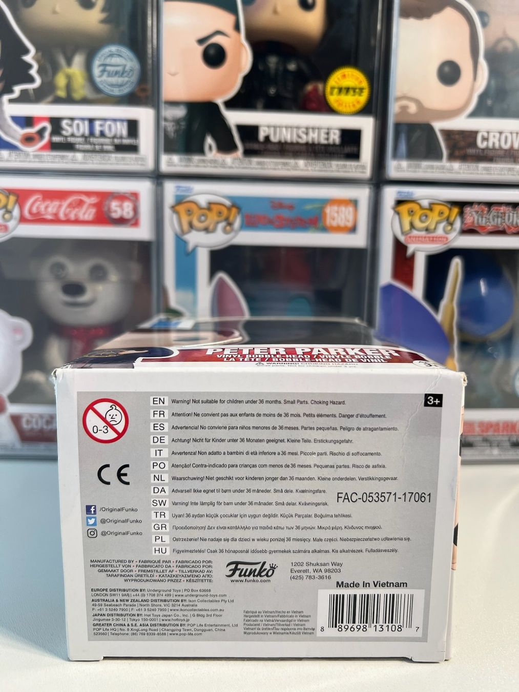 Funko Figuren: Funko POP! Spider-Man Homecoming Peter Parker – Gebraucht aus Le Mouret von perfectbijou 5