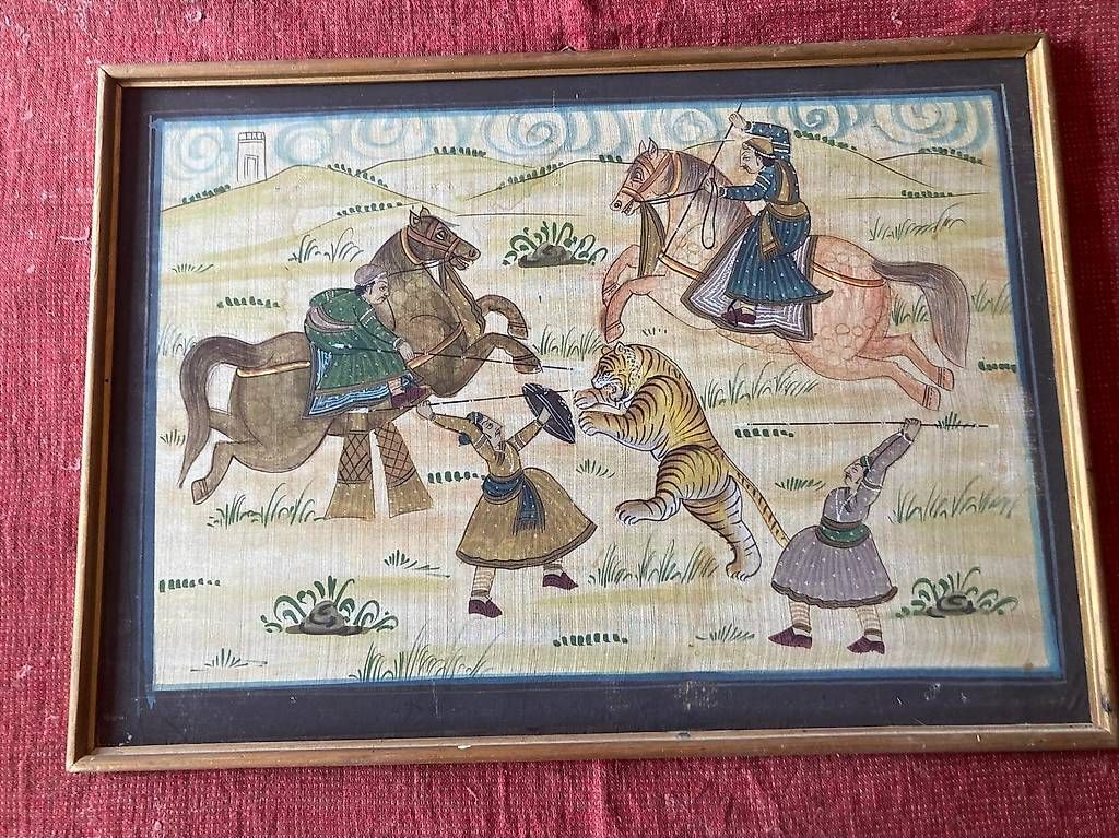 Foto & Immagini: Antike indische Seidenmalerei – Usato da Affoltern im Emmental venduto da mar_6zqr