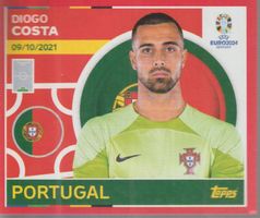 EURO 2024 Topps sticker PORTUGAL POR 4 COSTA