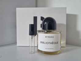 Bibliothèque von Byredo, Abfüllung 5ml/10ml