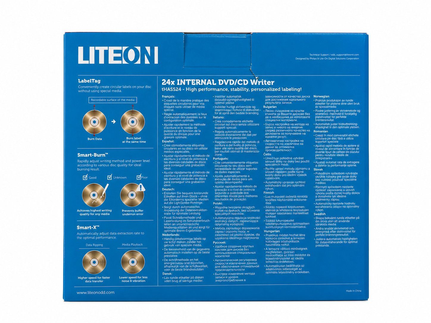 Aufnahmegeräte: LITEON 24x Internal DVD/CD Writer iHAS524 – Neu und originalverpackt aus Hendschiken von Hliout 2