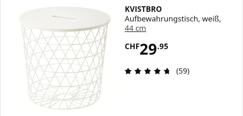 Ikea Tavoli: Kaffee Tisch IKEA – Nuovo (secondo la descrizione) da Einsiedeln venduto da alegna89 1