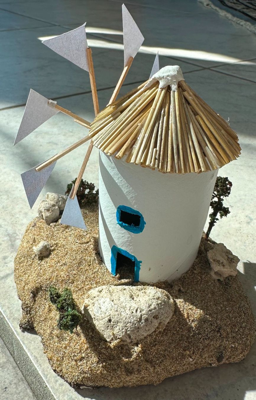 Modelleisenbahnen: griechische Windmühle - Spur HO! – Neu und originalverpackt aus Steffisburg von Calceolaria 1