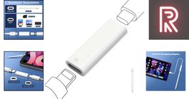 Lightning Apple Pencil Adapter USB C  iPad 10th 11