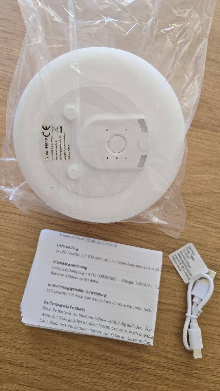 Lampen: Dumpling LED Leuchte NEU und originalverpackt  – Neu und originalverpackt aus Au SG von kirschchen 3