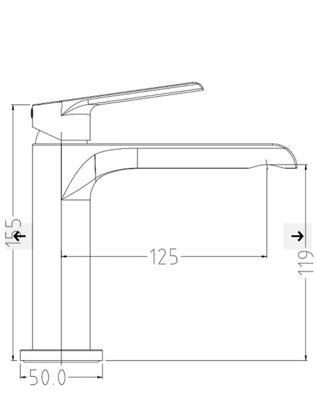 Rubinetteria: Waschbeckenarmatur in Holzoptik – Nuovo e nell'imballaggio originale da Effretikon venduto da American_Sportswear 2