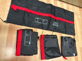 Ride+Go Räder Schutz Set, neu schwarz