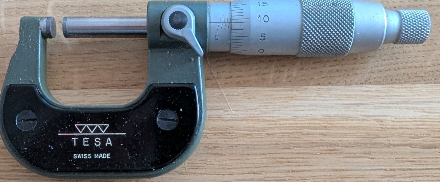 Tesa Messen: TESA Mikrometer Swiss Made gebraucht – Gebraucht aus Geuensee von wini90 4