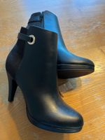 Stiefeletten Anna Field schwarz Lederimitat Grösse 41 neu