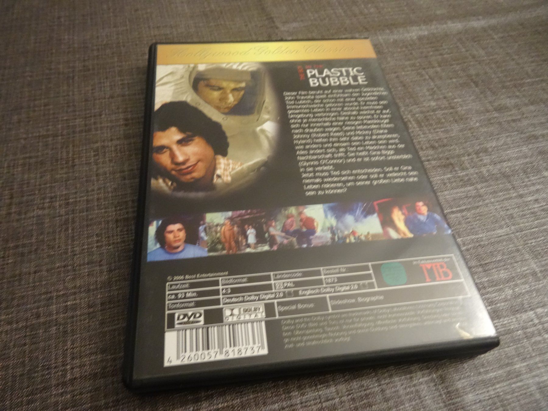 Tous les DVDs: John Travolta - The Boy in the Plastic Bubble, DVD – D'occasion à Olten par Disc-Verkauf 2