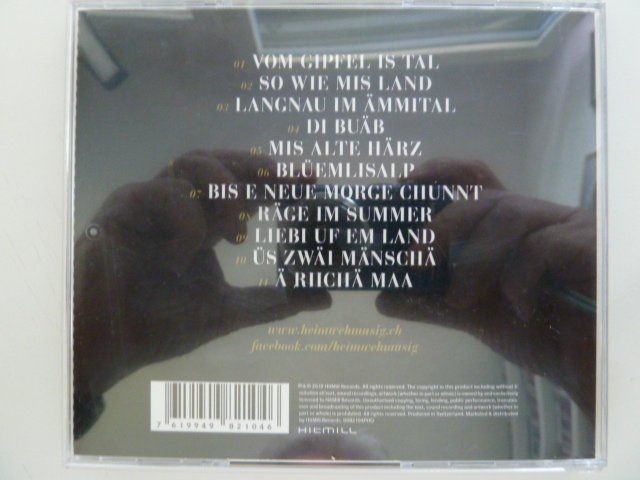 CD: HEIMWEH - Vom Gipfel ist Tal – Usato da Au ZH venduto da sikoku 2