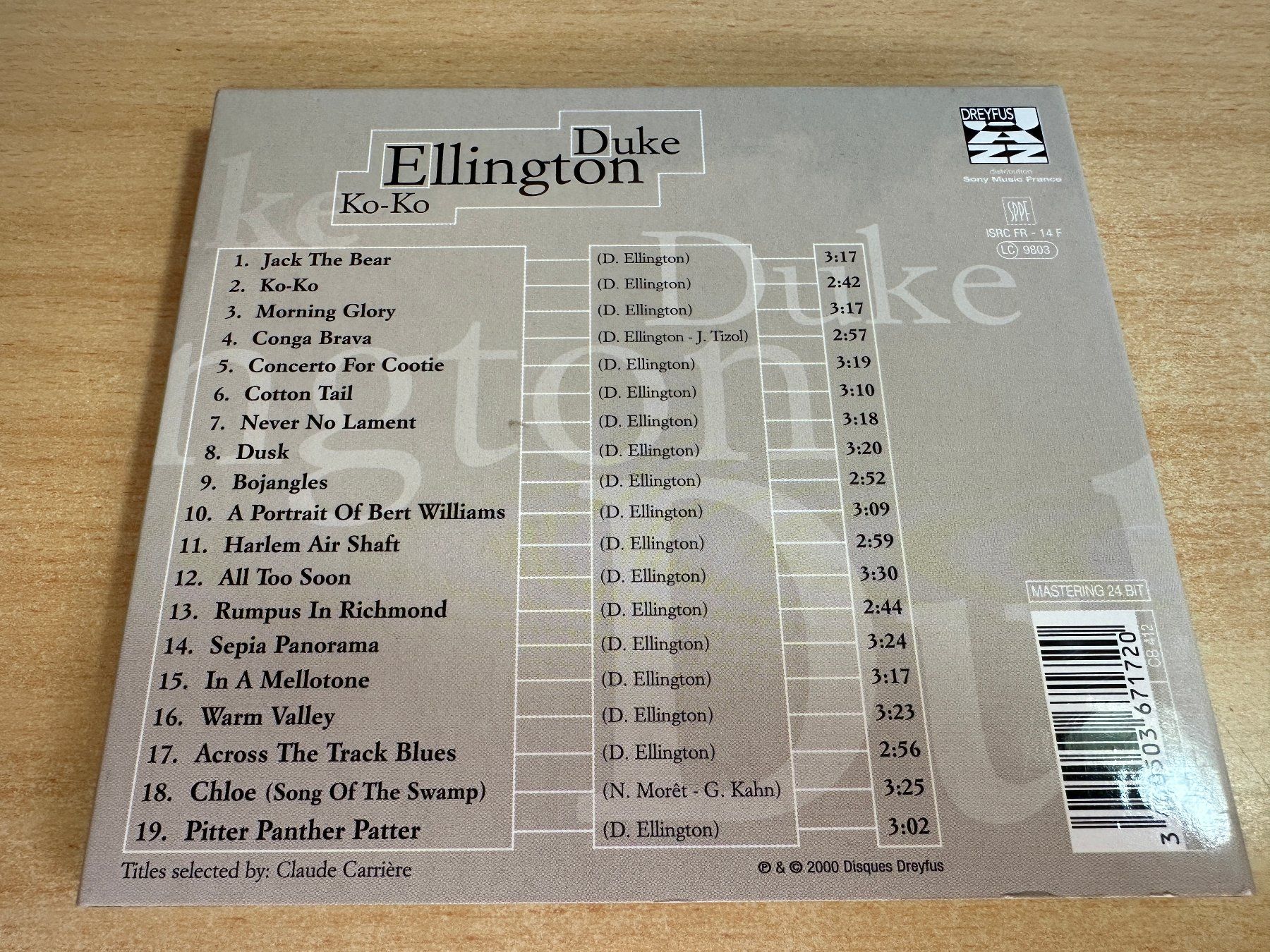 CD: K0 Duke Ellington – Ko-Ko – Usato da Rikon im Tösstal venduto da Alpenmutz 1