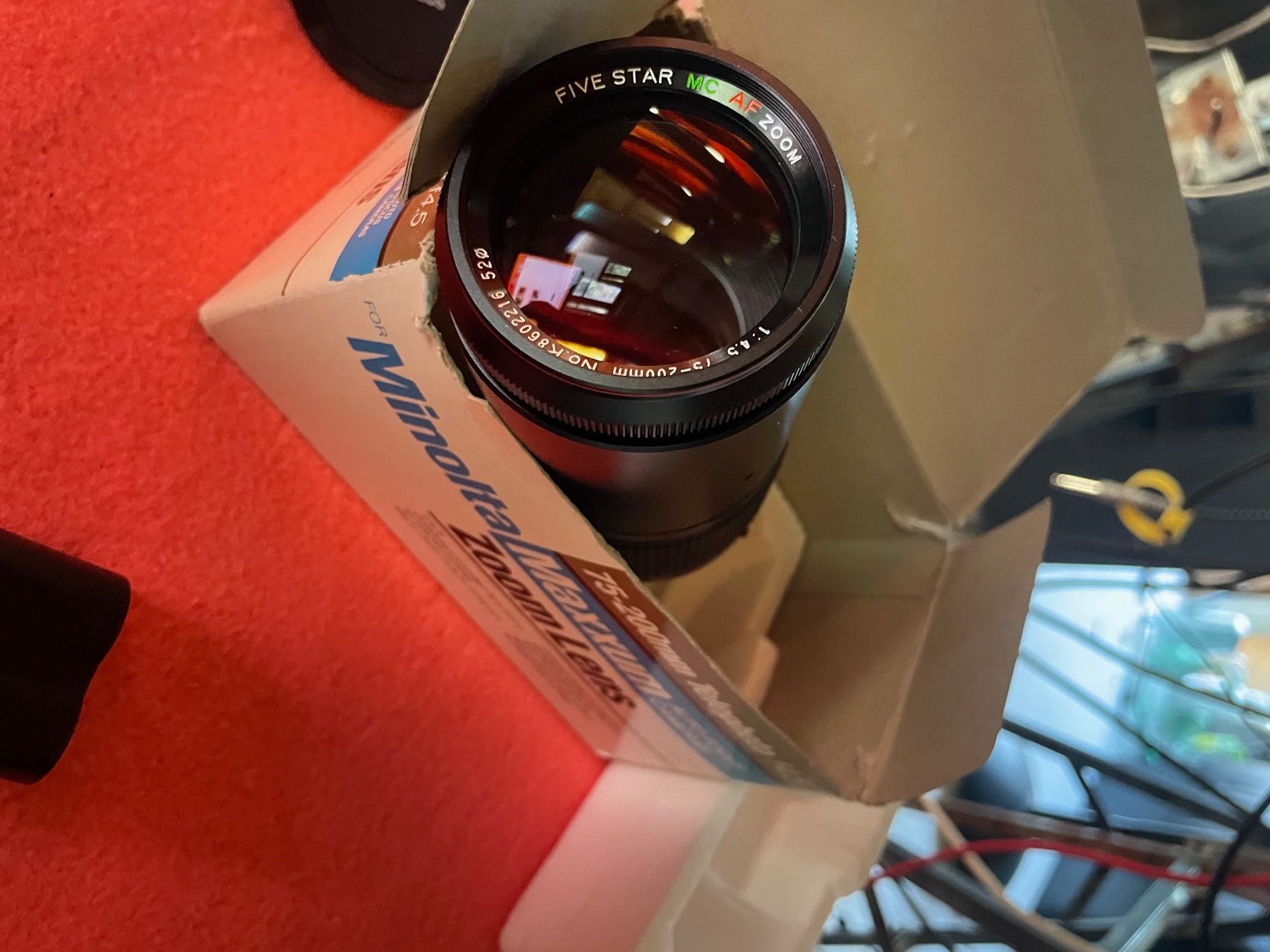 Minolta Fotocamera: Konica / Minolta Dynax 5D Digitalkamera 2x Objektiv – Usato da Zürich venduto da Arcana_Fail 2