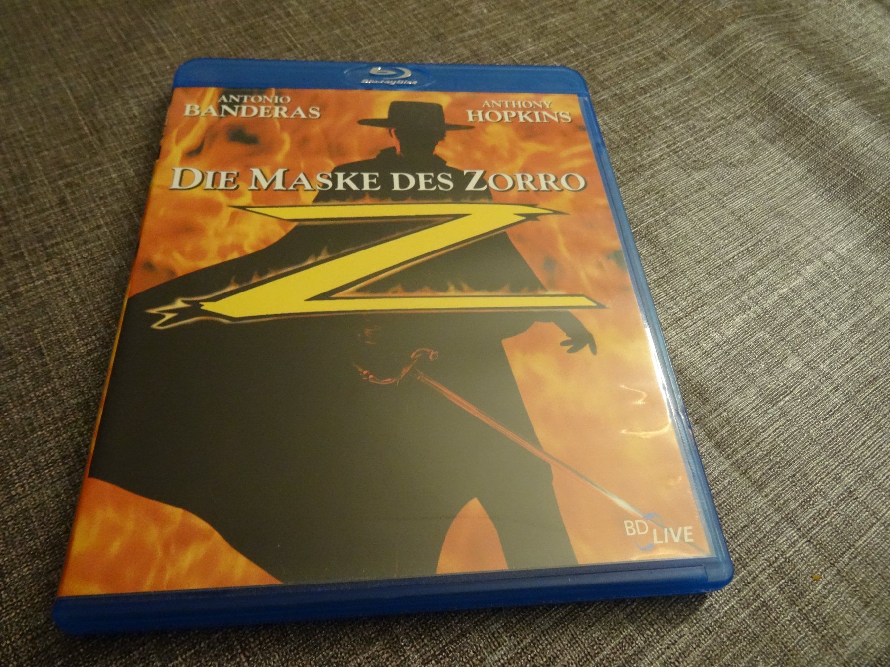 Alle DVDs: Die Maske des Zorro Blu-ray – Gebraucht aus Olten von Disc-Verkauf