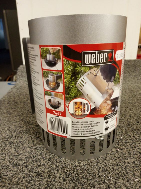 BBQ WEBER Cheminée d'allumage Rapidfire | Plomberie GD