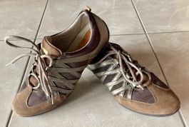 Geox Respira Halbschuhe Damen Gr. 38 Top Zustand, Braun
