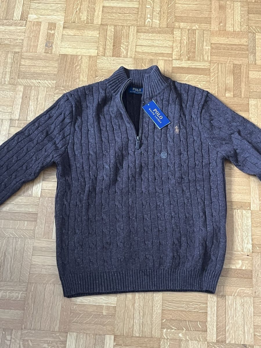 Polo Ralph Lauren Pulls & Sweat-shirts: Ralph Lauren 1/4 zip knit tg. S – Neuf avec emballage d'origine à Pully par football_shirts 1