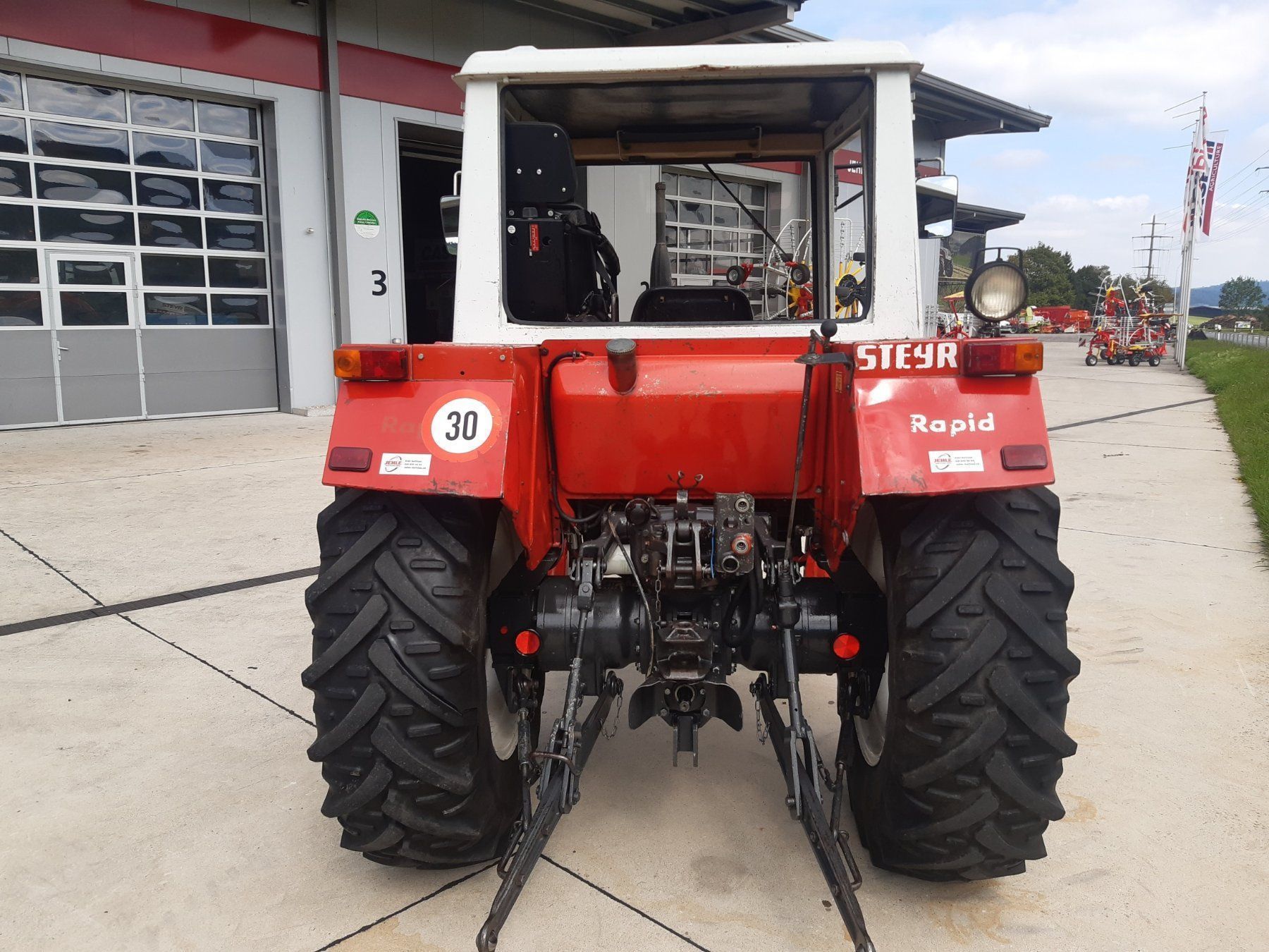 Traktoren: Traktor Steyr 8070 Ab Service – Gebraucht aus Gettnau von jeh_yf6z 3