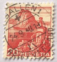 Nr.215  mit Vollstempel St.Gallen