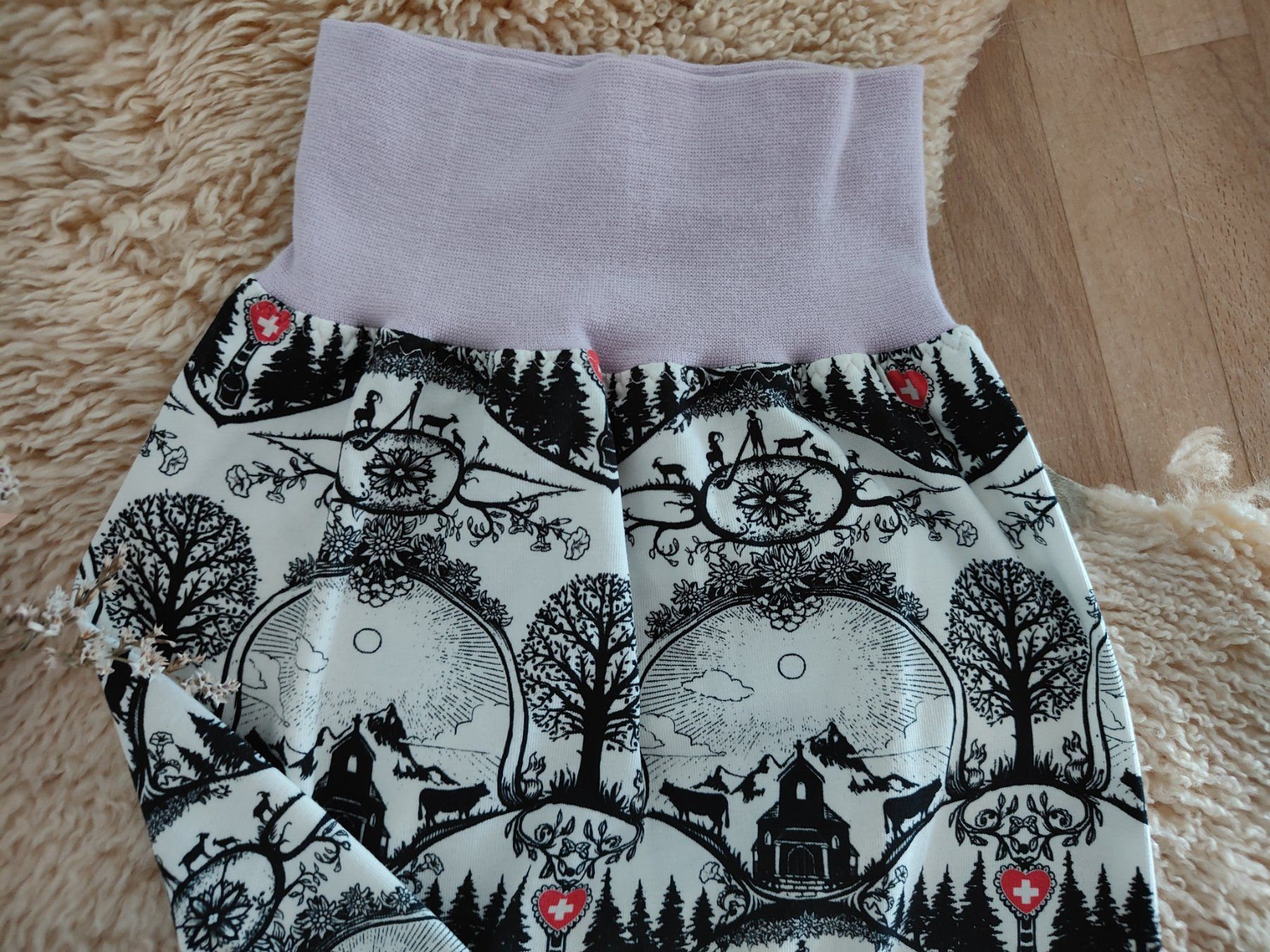 Hosen: Pumphose Scherenschnitt 80/86 – Neu (gemäss Beschreibung) aus Attiswil von Velvet81 2