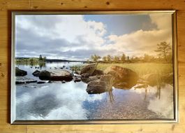 Grosser Bilderrahmen (inkl. Bild von Finnland)