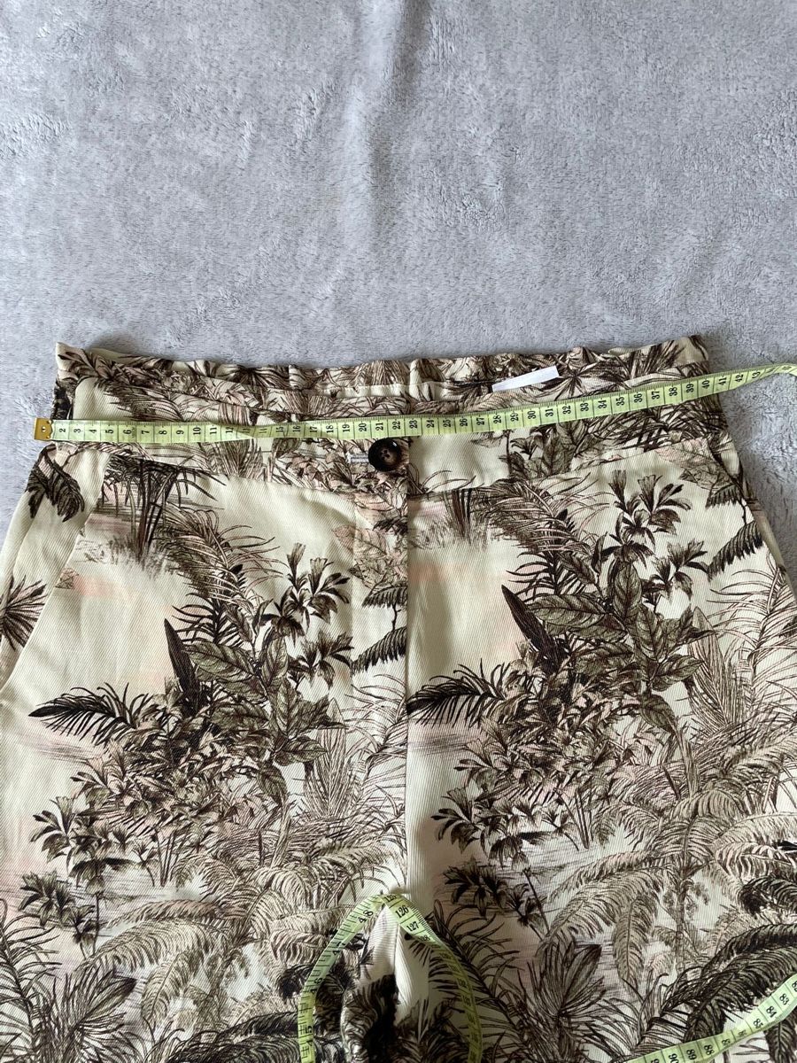 Marc Cain Pantaloni: Pantalon Marccain, Imprimé Tropical – Usato da Vuippens venduto da ale_6gkb 4
