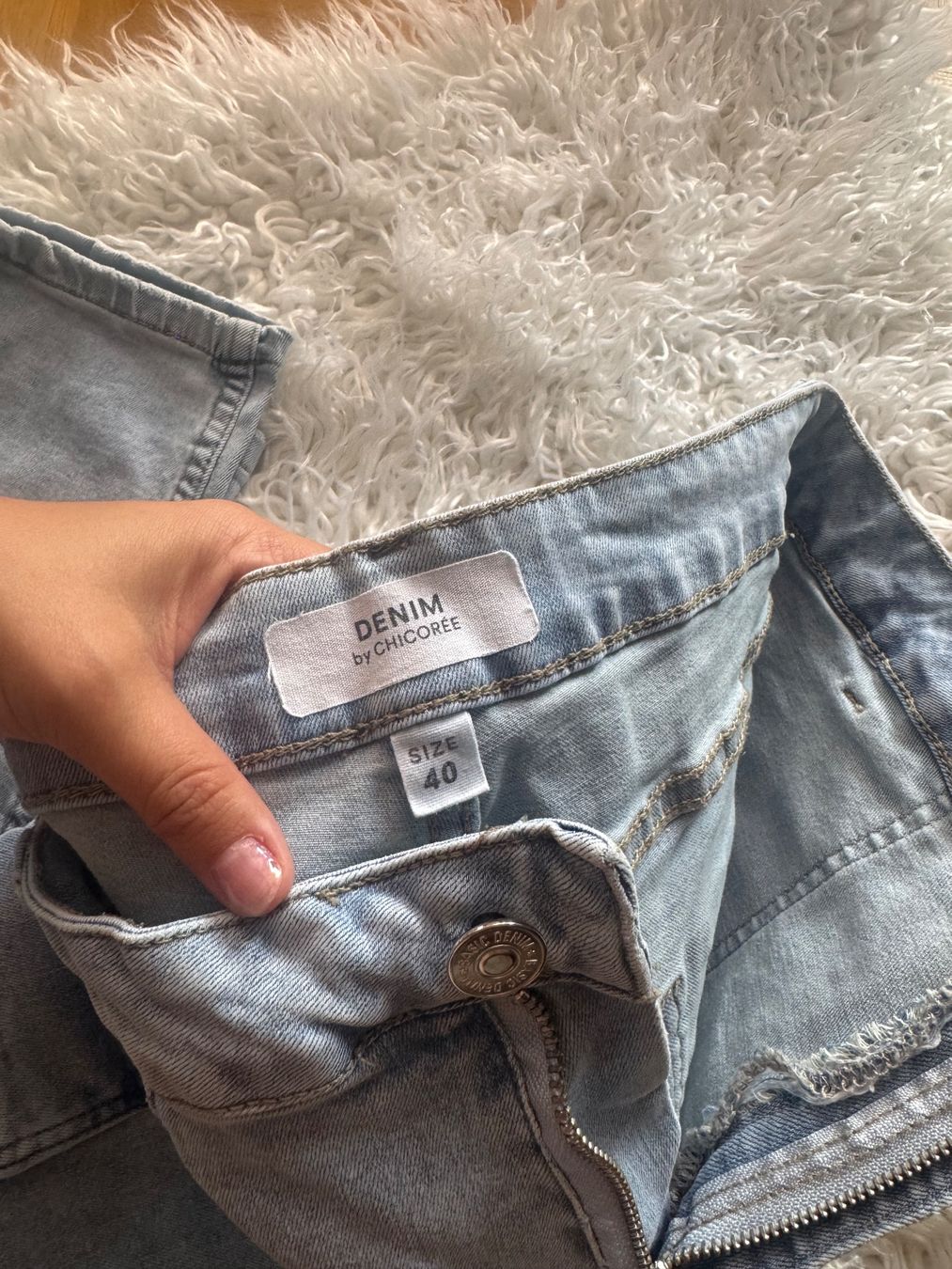 Jeans: Cargo Jeans hellblau Grösse 40 CHICOREE – Nuovo (secondo la descrizione) da Künten venduto da bel_6wn2 1