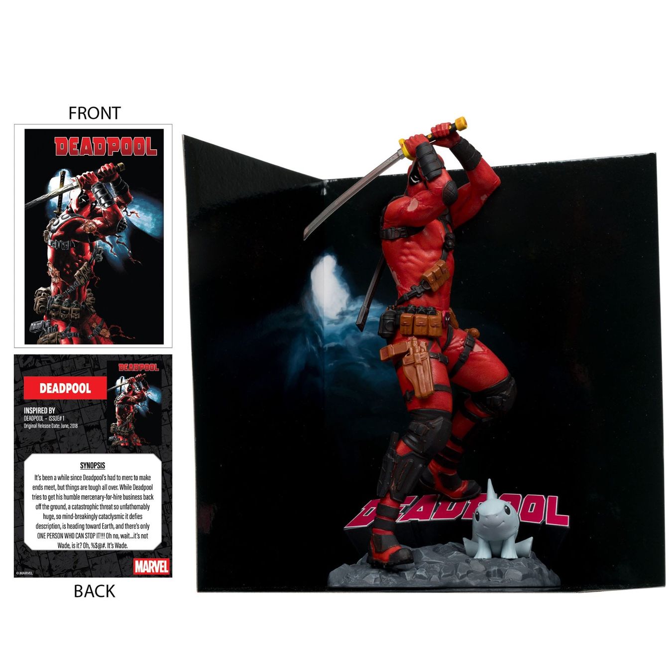 Statuette: Marvel Collection 1/10 Deadpool (Deadpool #1) 18 cm – Nuovo e nell'imballaggio originale da St-Imier venduto da ATTAKSHOP 1