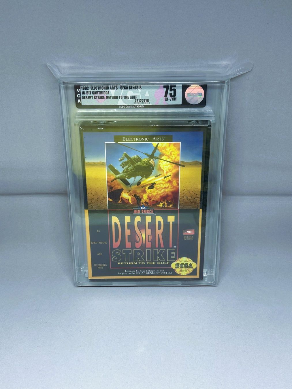 Sega Giochi: DESERT STRIKE SEGA GENESIS VGA 75 SILVER – Nuovo e nell'imballaggio originale da Neuenkirch venduto da Armsy