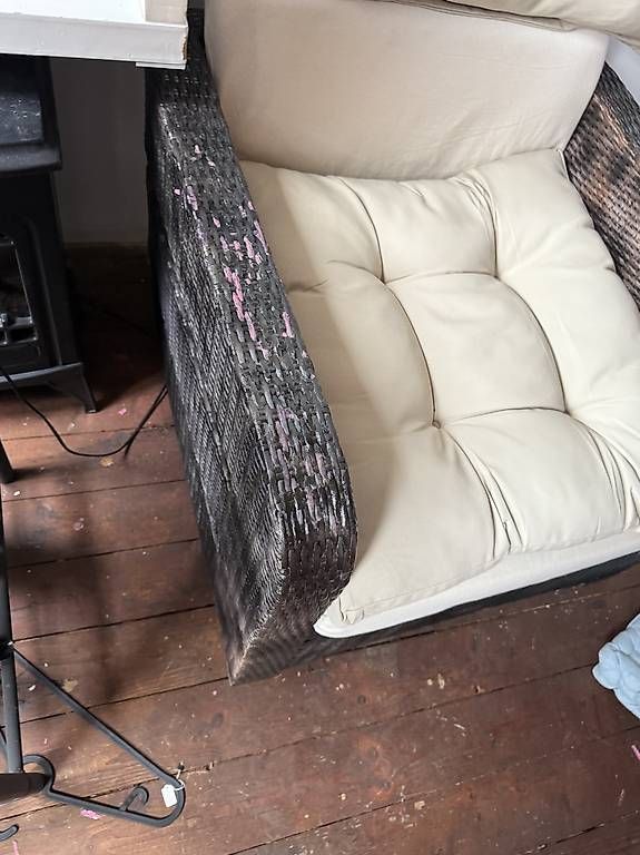 Poltrone: rattan sessel mit kissen  – Usato da Adligenswil venduto da balboa5 3