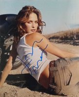 Josie Maran Autogramm signiert Foto 20x25cm US-Model