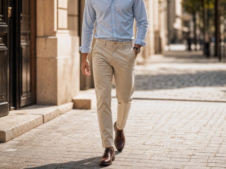 Rare ! Elégant pantalon neuf Handpicked (W33)