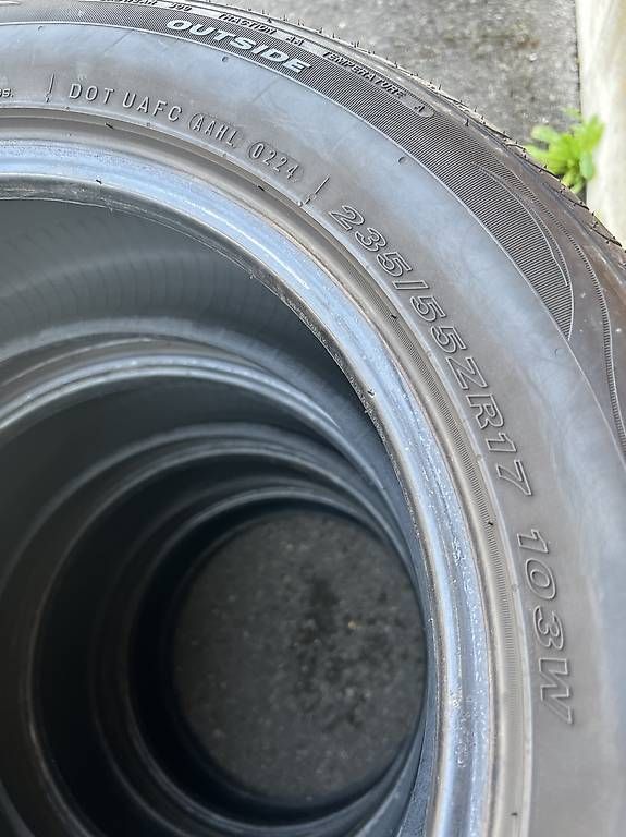 Pneumatici & Ruote complete: 4 x 235/55/17 Sommerreifen  – Usato da Frasnacht venduto da nobloff 6