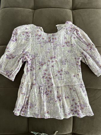 Süsse H&M Bluse, Gr. XS, Blumenmuster, Top Zustand!